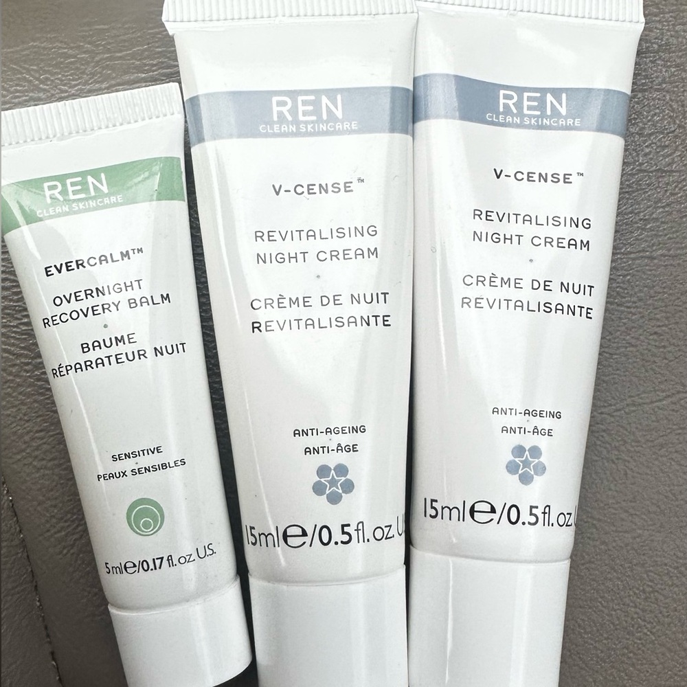 REN Skincare Night Cream and Recovery Balm Set
